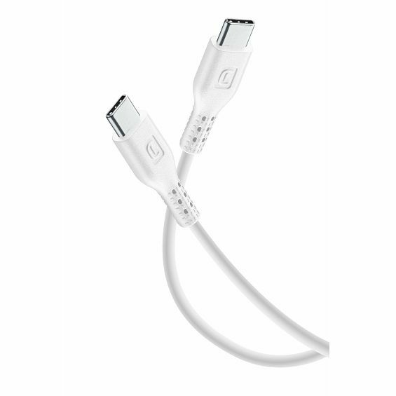 Kabel CELLULARLINE, USB-C na USB-C, 200cm bijeli-1