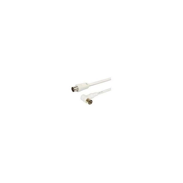 Kabel GBC antenski + 9.5mm m/m adapter/ high-quality/ bijeli/ 1.5m-0