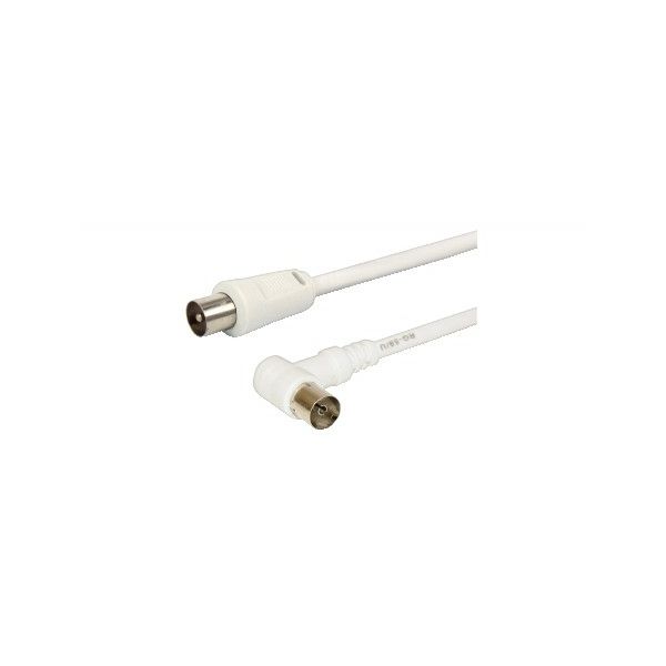 Kabel GBC antenski/ pod kutem od 90 stupnjeva/ bijeli/ 1.5m