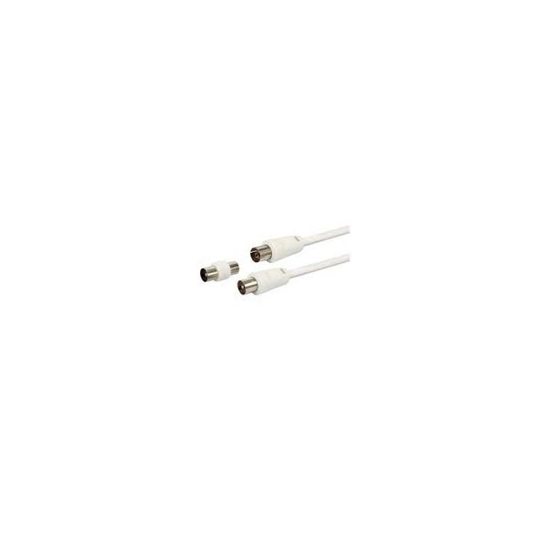 Kabel GBC iSnatch/ antenski + 9.5mm m/m adapter/ bijeli/ 3.0m