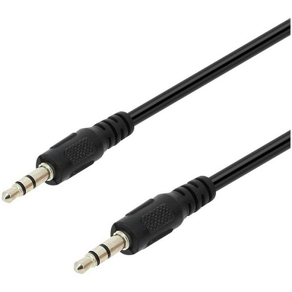 Kabel GBC, stereo audio 3.5mm m - 3.5mm m, 1.2m