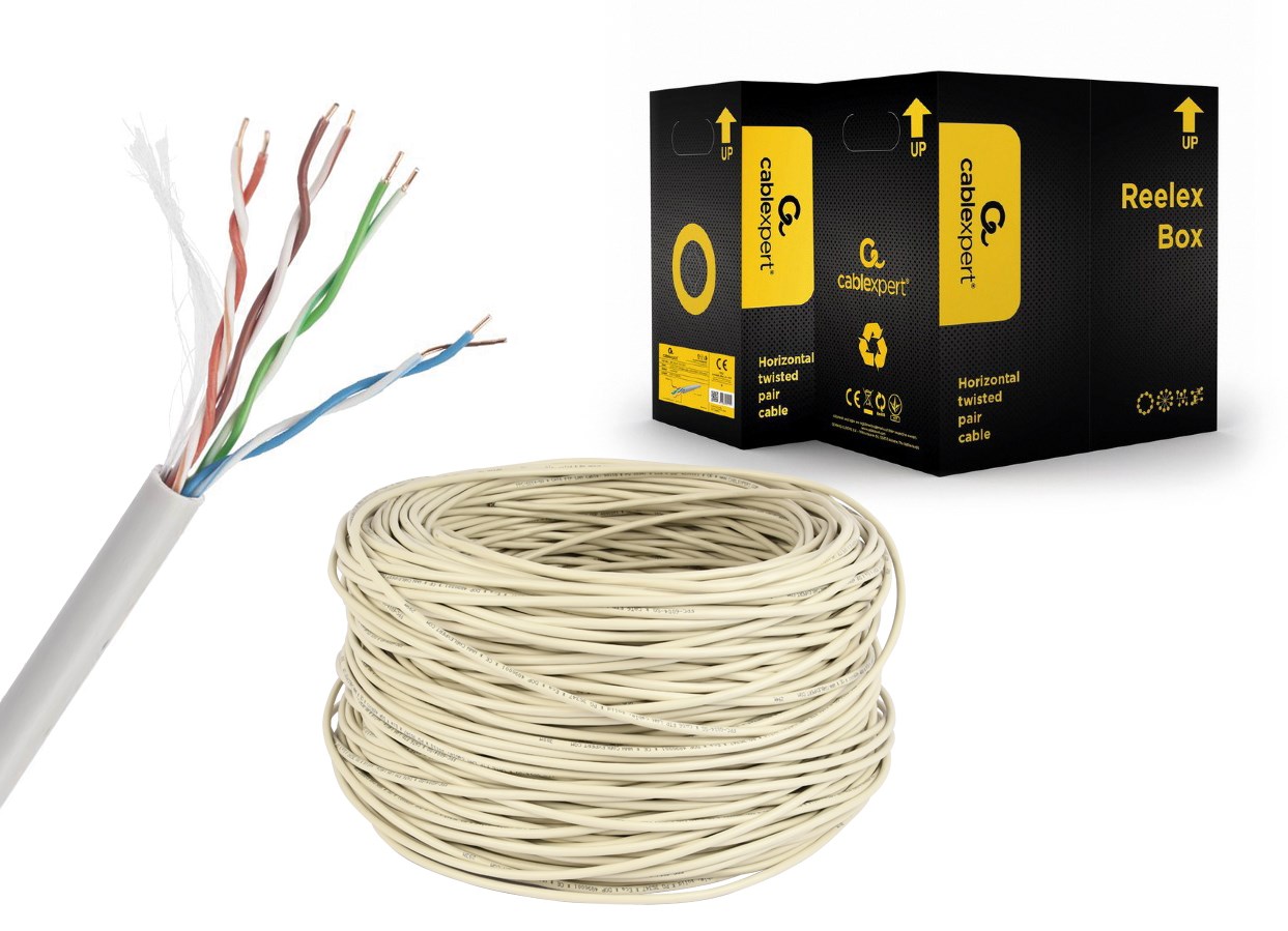 Gembird UPC-5004E-SOL CAT5e UTP LAN cable (CCA), solid, 305m, grey-3