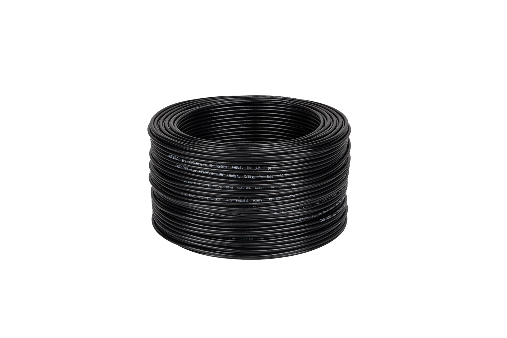 Kabel koaksijalni RG174 , 50 Ohm 100m black-0