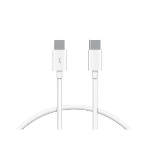 Kabel KSIX, USB-C na USB-C, 20W, usb 3.0, 1.0m