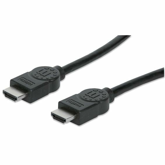 Kabel MANHATTAN High Speed HDMI with Ethernet, HEC, ARC, 4K, 15M crni-1