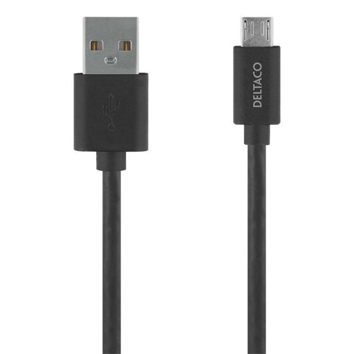 Kabel micro USB DELTACO, GNG-MICRO1MB, 1m crni-0