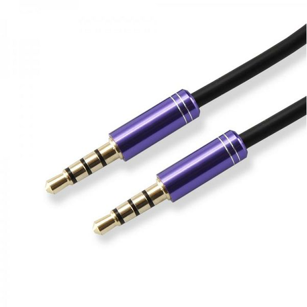 Kabel SBOX 3.5-3.5mm M/M 1.5m Fruity ljubičasti