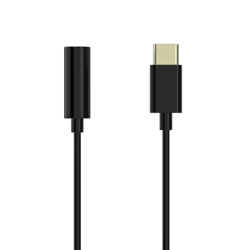 Kabel SINOX PRO SXI04360, USB C M - 3.5mm Ž, 0.15m, crni-0