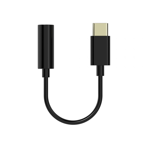Kabel SINOX PRO SXI04360, USB C M - 3.5mm Ž, 0.15m, crni-1