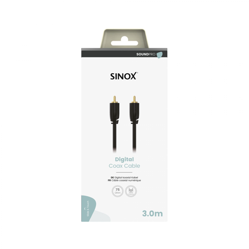Kabel SINOX PRO, digitalni koaksijalni kabel, 3.0m-1