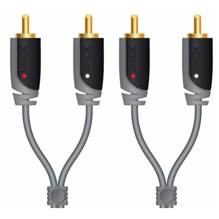 Kabel SINOX SXA4210 2RCA-2RCA, 10M-0