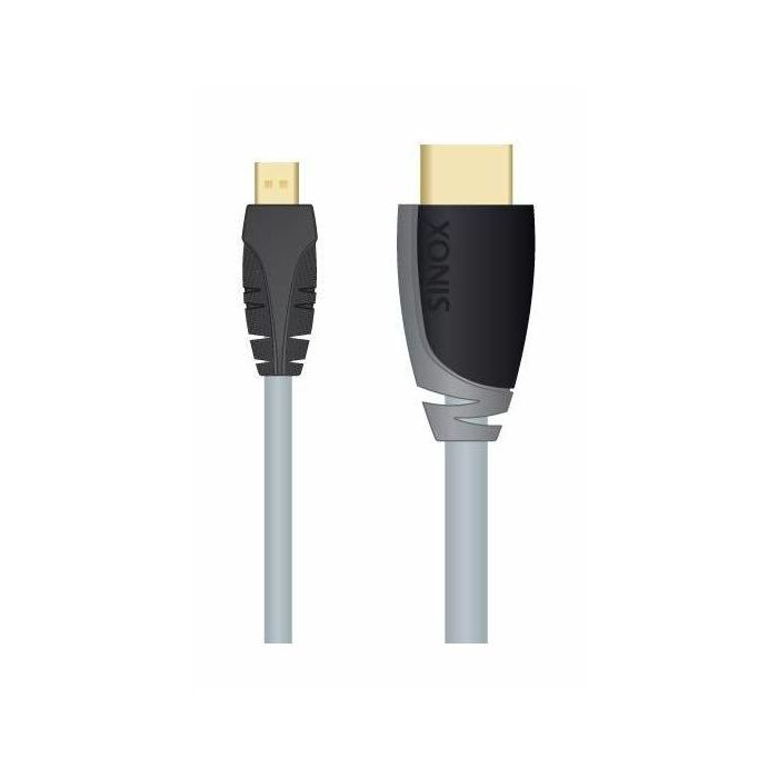 Kabel SINOX SXV1702, Micro HDMI M - HDMI M, 2M-0