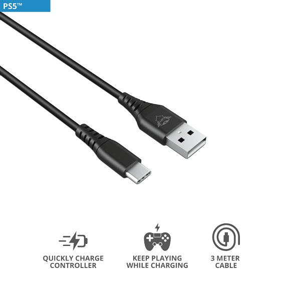 Kabel TRUST GXT 226 za PS5 & PC-0