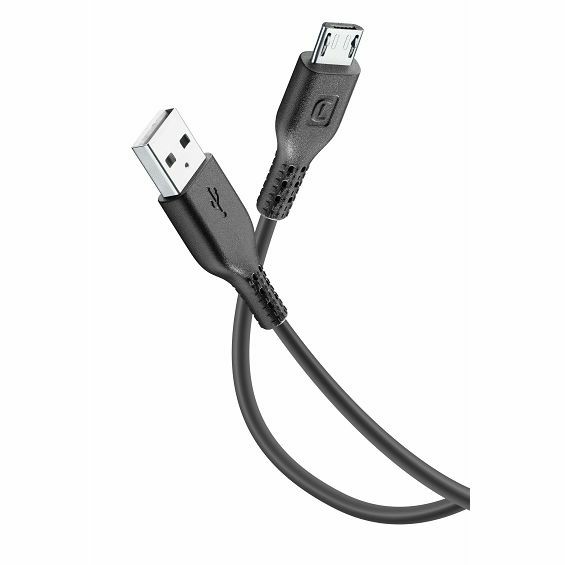 Kabel za mobitel CELLULARLINE micro USB crni 60 cm-0