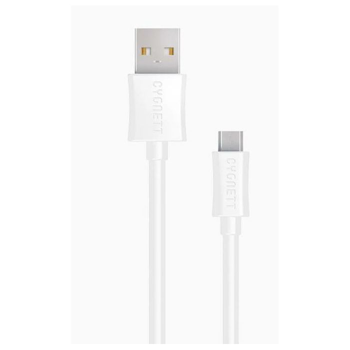 Kabel za mobitel CYGNETT Micro USB na USB-A, 3m bijeli