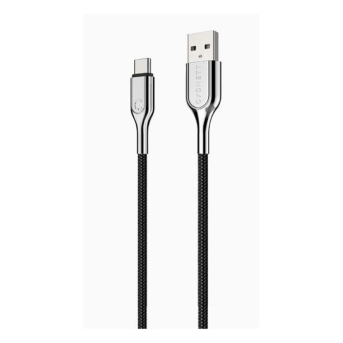 Kabel za mobitel CYGNETT Type-C na USB-A, 1M, pleteni crni-0