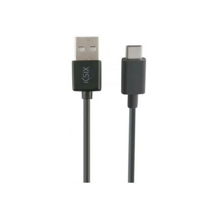 Kabel za mobitel KSIX Type-C na Micro USB, 1.0M crni-1