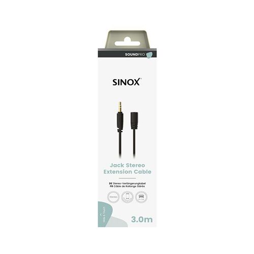 Kabel SINOX PRO za slušalice, produžujući, 3.0m-1