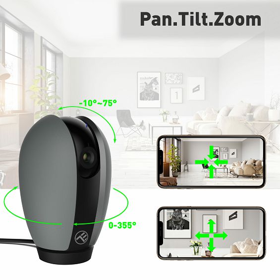 Nadzorna kamera unutarnja TELLUR SMART TLL331071 WiFi-8