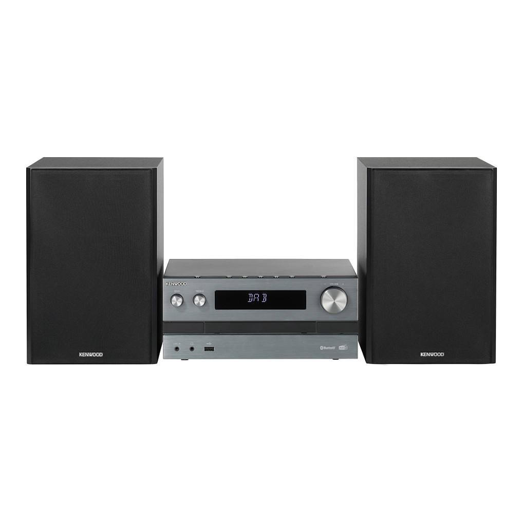 Kenwood M-918DAB-H home audio system Home audio micro system 10 W Aluminium, Black-0