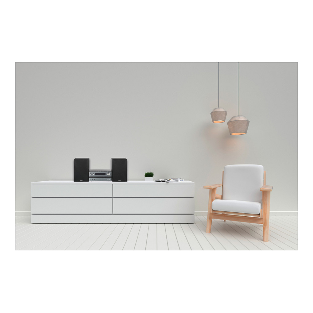 Kenwood M-918DAB-H home audio system Home audio micro system 10 W Aluminium, Black-3