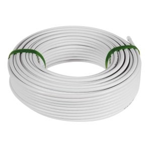 Maclean MCTV-471 coaxial cable RG-6/U 50 m White-4