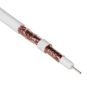 Maclean MCTV-471 coaxial cable RG-6/U 50 m White-3