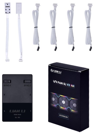 Lian Li UNI HUB SLV2 Controller - white-2