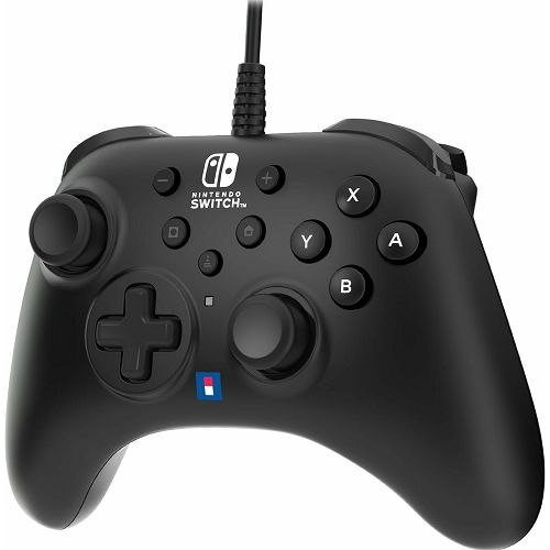 Kontroler NINTENDO Switch HORI Horipad Turbo, žičani crni-2