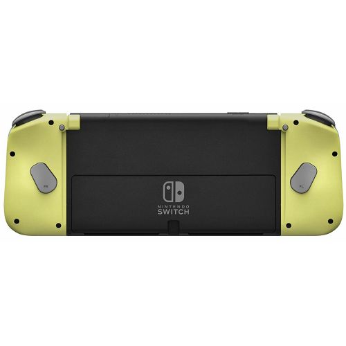 Kontroler NINTENDO Switch HORI Split Pad Compact (Light Gray/Yellow) NSW-373U-2