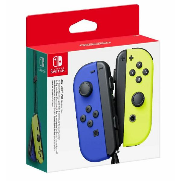 Kontroler NINTENDO SWITCH Joy-Con (par) plavi / neon žuti-2