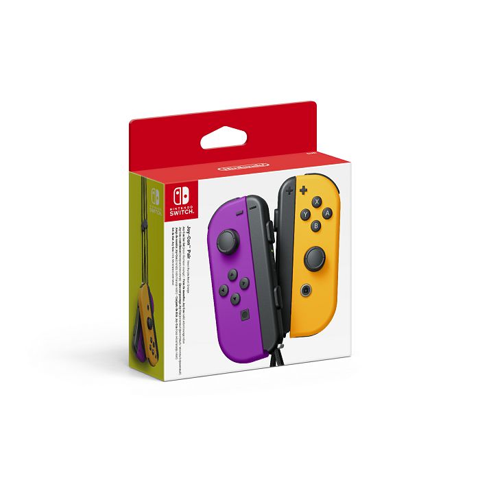 Kontroler NINTENDO SWITCH Joy-Con (par) Neon ljubičasti + Neon narančasti-3