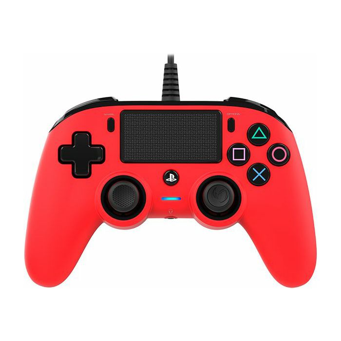 Kontroler za PLAYSTATION 4 NACON žični crveni (PC kompatibilan, 3m kabel)-0