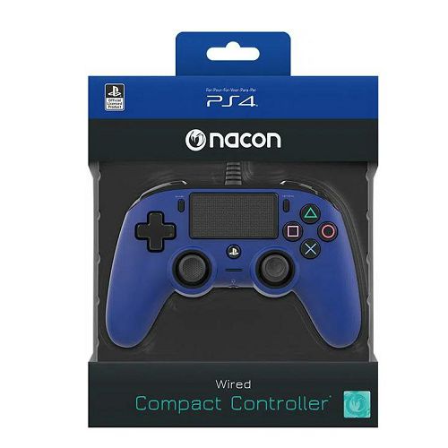Kontroler za PS4 NACON žični plavi (PC kompatibilan, 3m kabel)-3