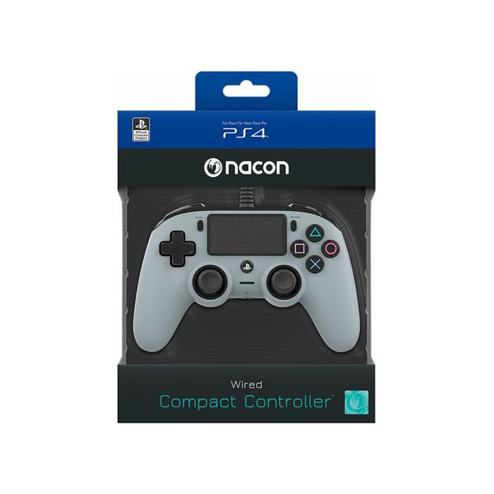 Kontroler za PLAYSTATON 4 NACON žični sivi (PC kompatibilan, 3m kabel)-3