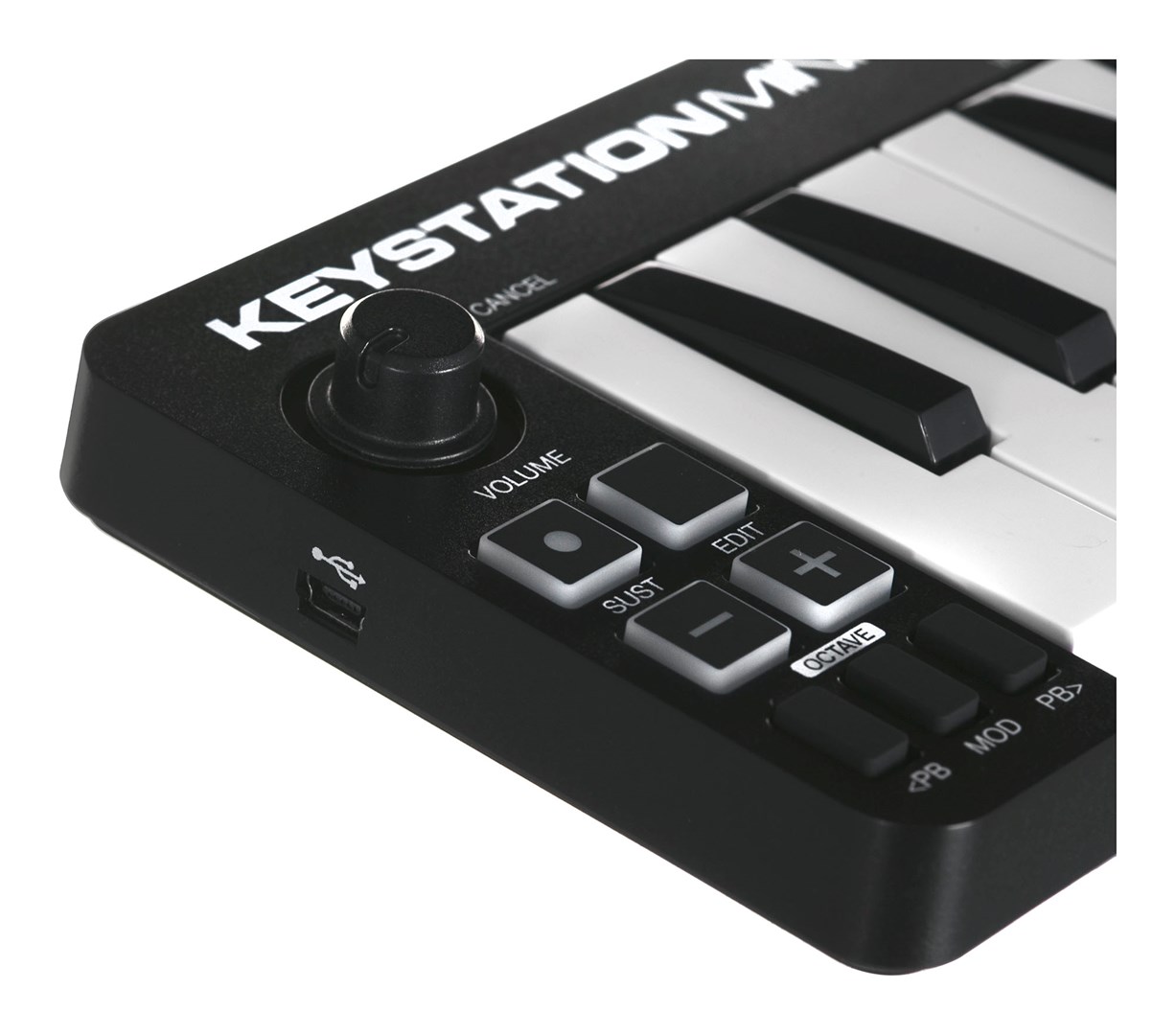 Kontrolna MIDI klavijatura M-AUDIO Keystation Mini 32 MK3 (32 tipke) USB, crno-bijela-1