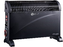 Mesko | Convector Heater with Timer and Turbo Fan | MS 7741b | Convection Heater | 2000 W | Number of power levels 3 | Suitable for rooms up to m2 | Black-0