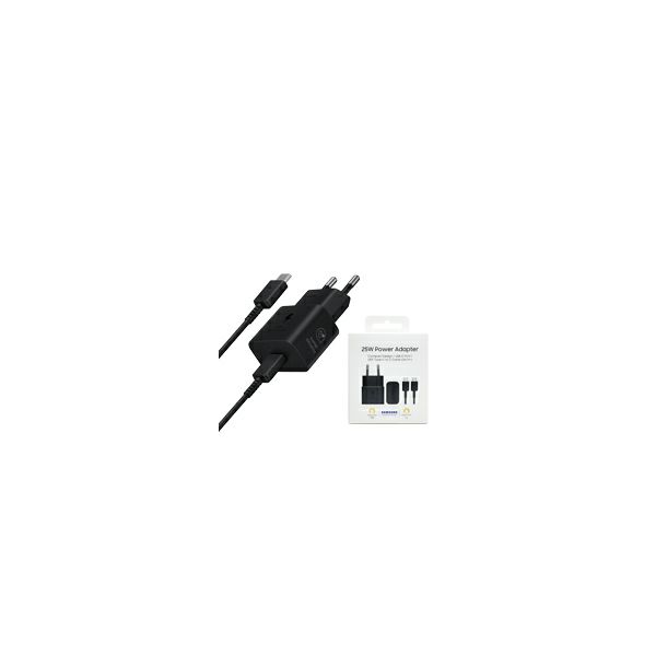 Kućni punjač SAMSUNG, EP-T2510XBEGEU, 25W, 1xUSB-C, Kabel USB-C crna-6