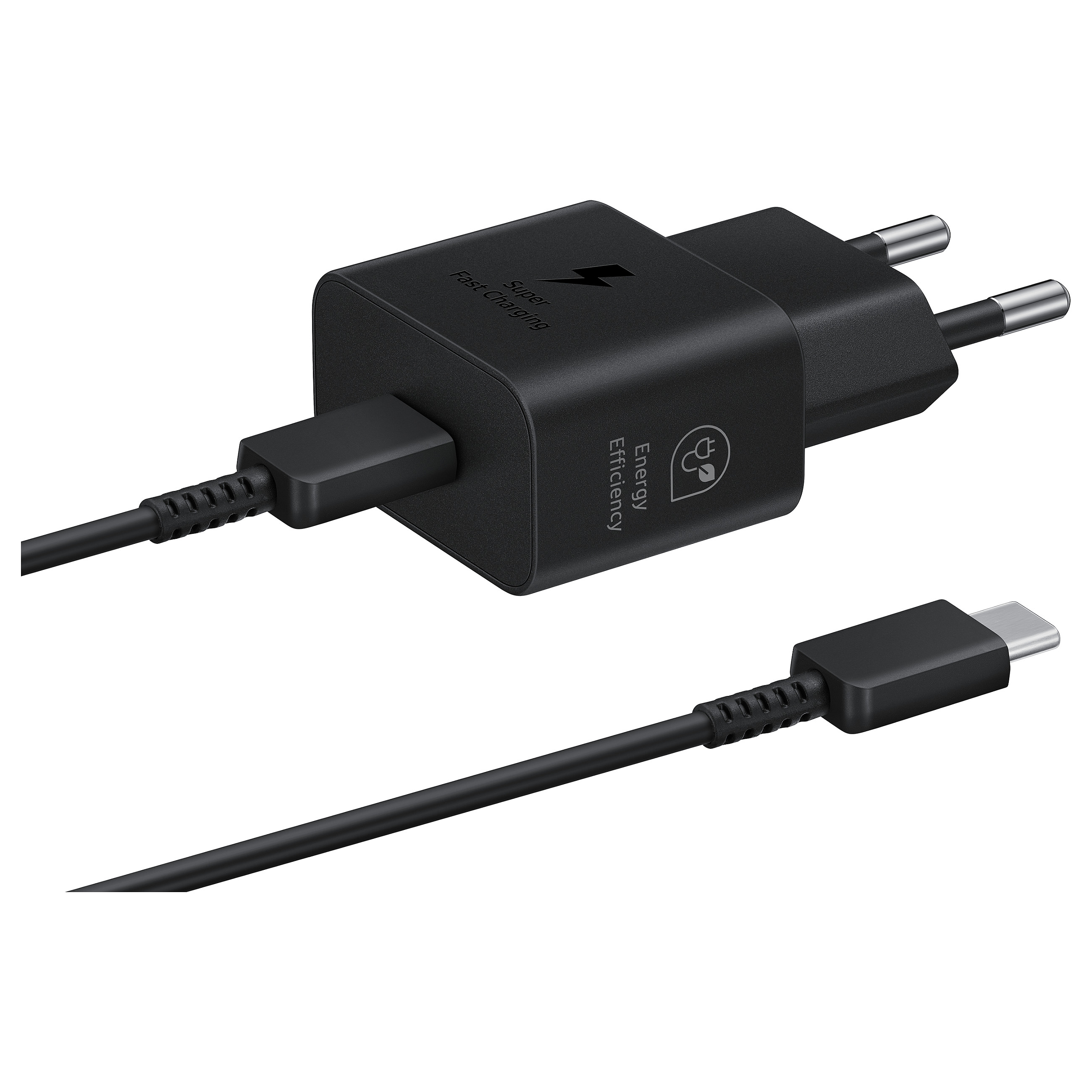 Kućni punjač SAMSUNG, EP-T2510XBEGEU, 25W, 1xUSB-C, Kabel USB-C crna-10