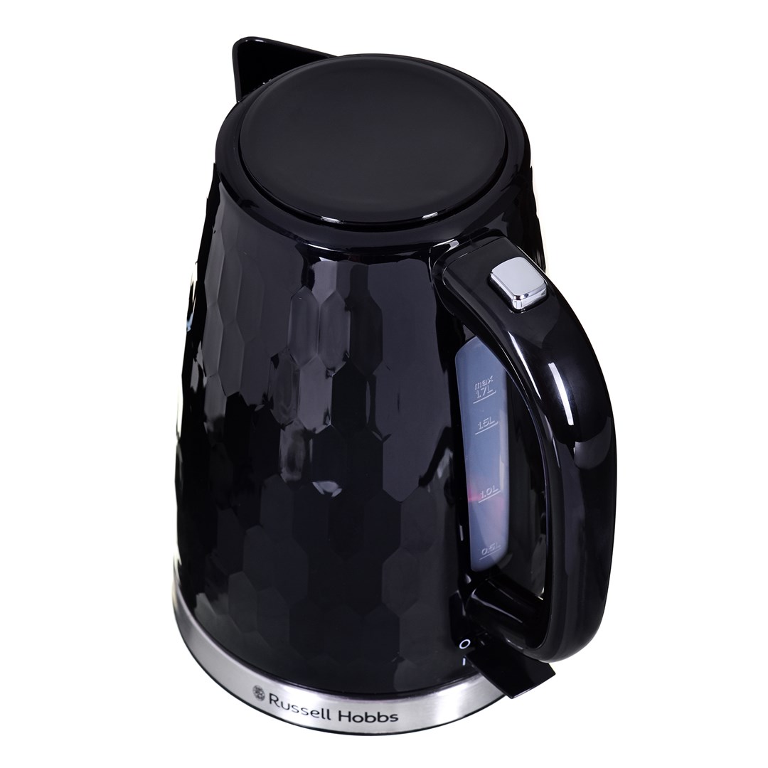 Russell Hobbs Honeycomb Black Kettle electric kettle 1.7 L 2400 W-8