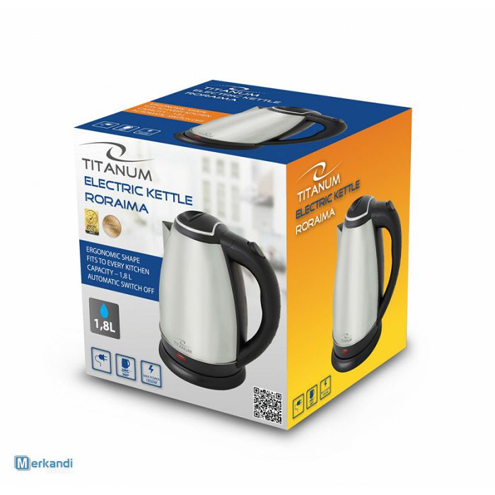 Kuhalo za vodu TITANUM TKK001I RORAIMA 1.8 L INOX-3