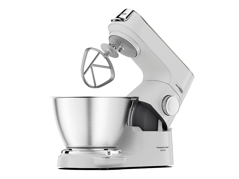 Kuhinjski robot KENWOOD KVC65.001WH, 1200 W 5 L Stainless steel bijela Built-in scales-2