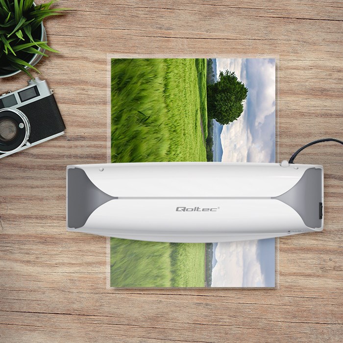 Qoltec 50327 Laminator LMR-0327 | A4-8
