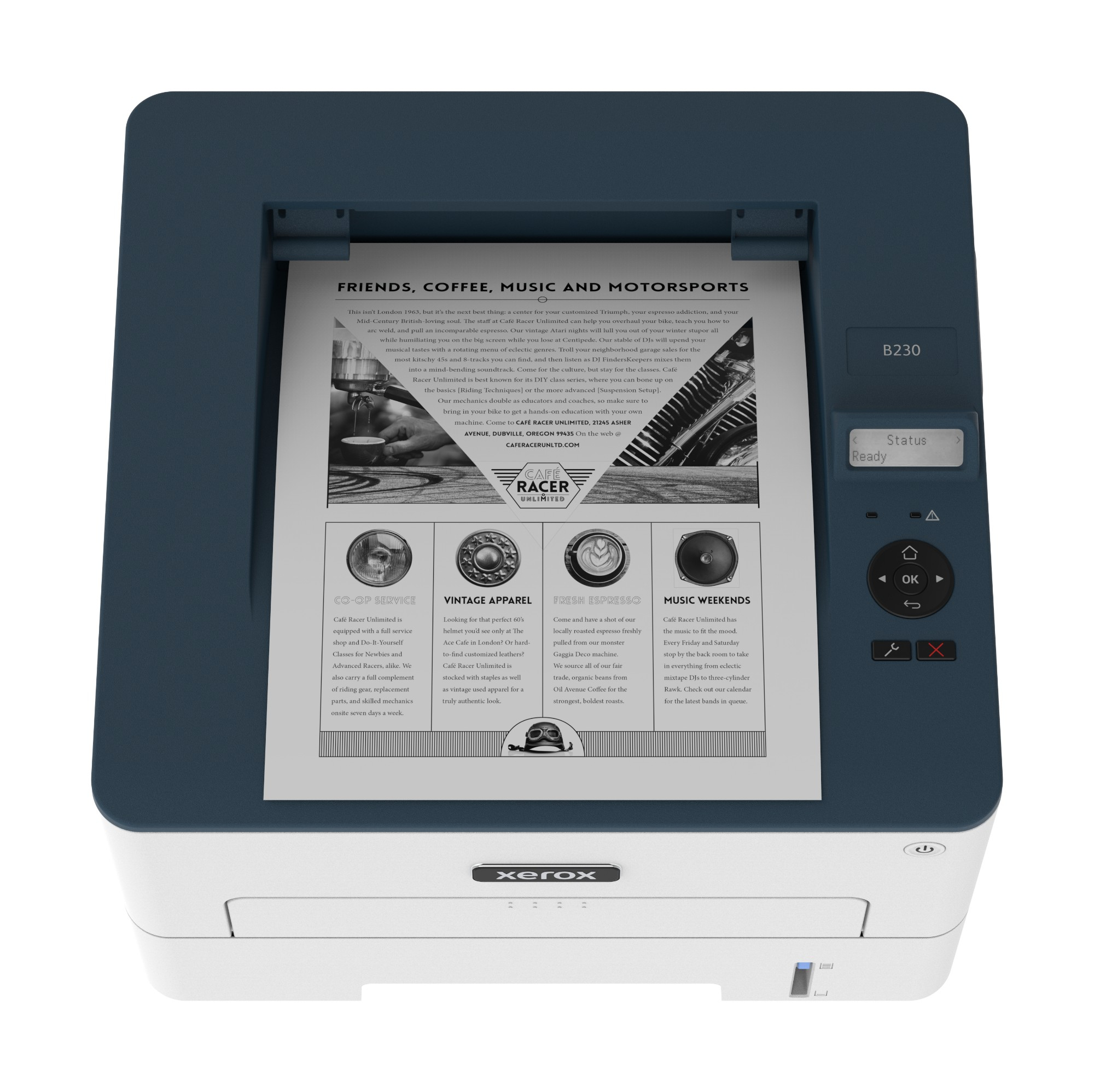 Laserski printer u crno-bijeloj boji XEROX B230DNI (A4, 34 stranica/min, mrežni)-3