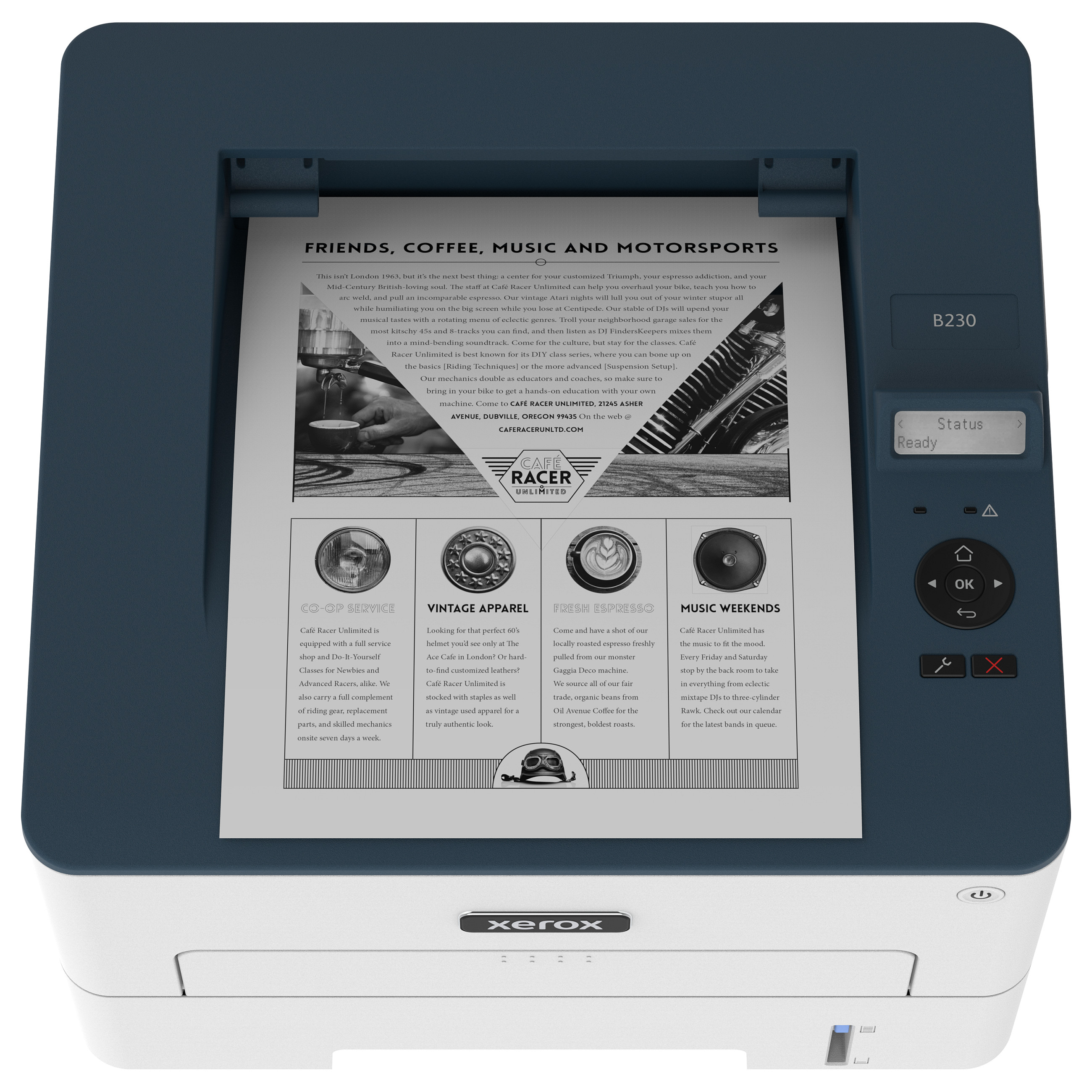 Laserski printer u crno-bijeloj boji XEROX B230DNI (A4, 34 stranica/min, mrežni)-10