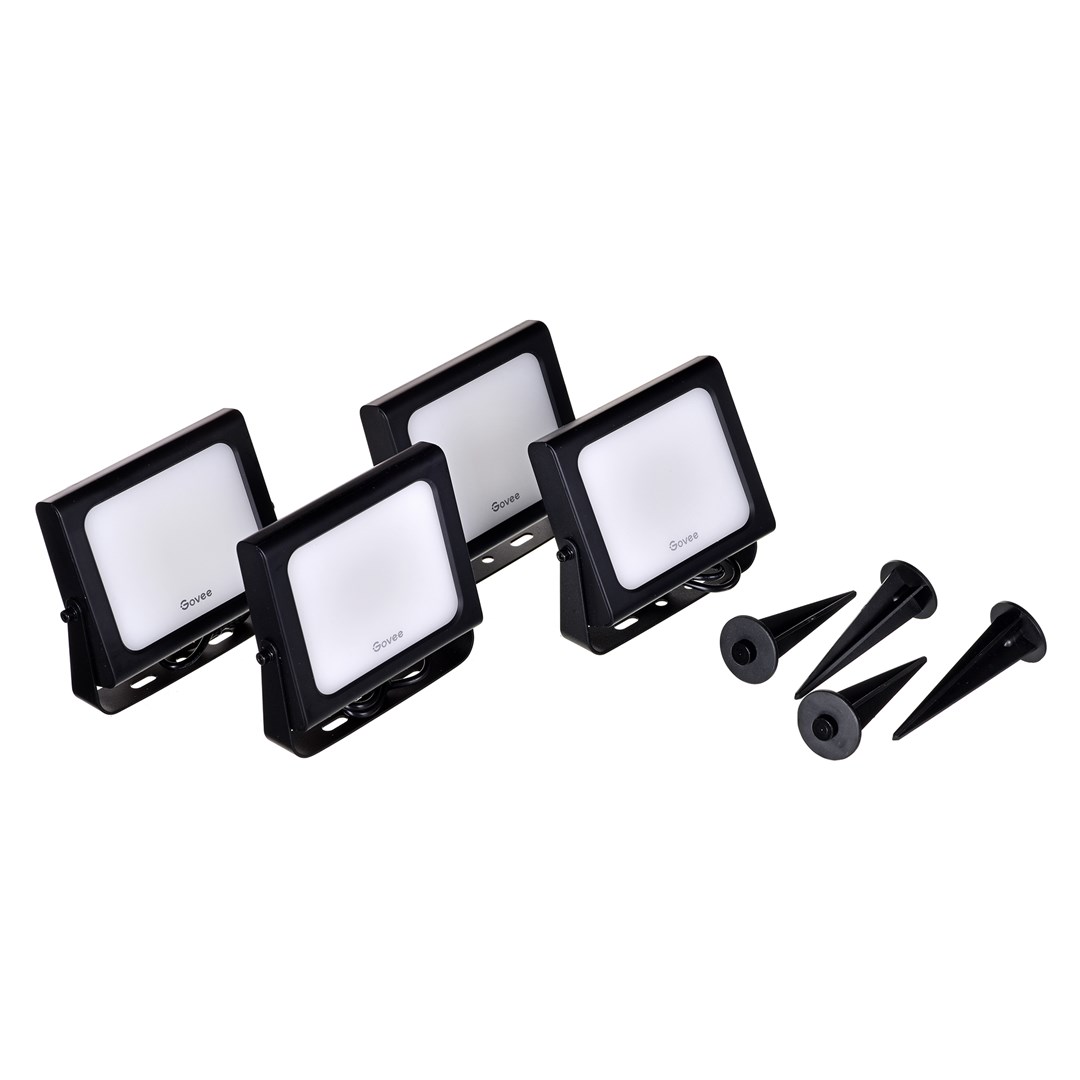 LED reflektori Govee H7060 (RGBICWW, IP65, Bluetooth, Wi-Fi)-6