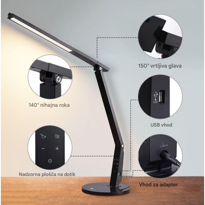 LED stolna lampa TaoTronics Stella (TT-DL10)-3