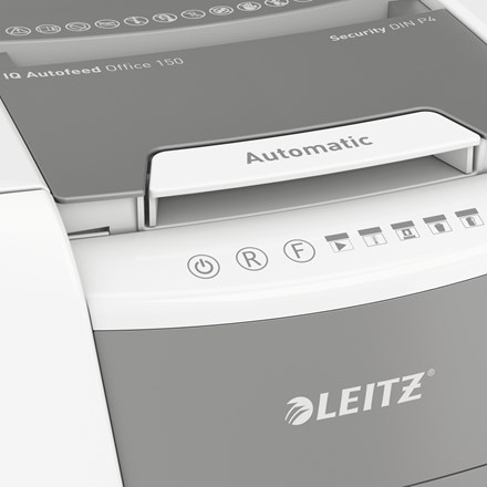 Leitz IQ Autofeed Office 150 Automatic Paper Shredder P4-3
