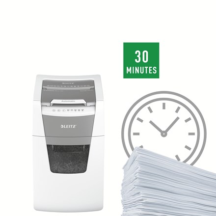 Leitz IQ Autofeed Office 150 Automatic Paper Shredder P4-6