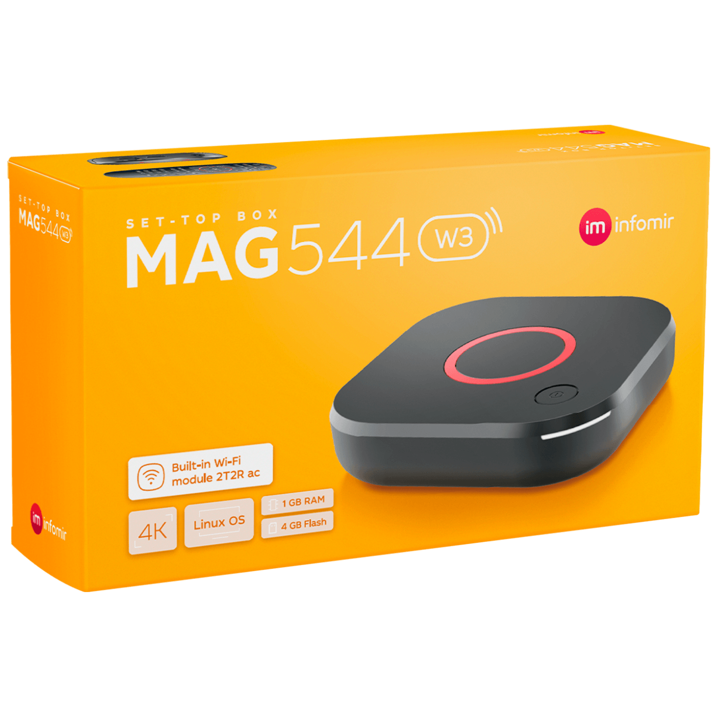 Mag Prijemnik IPTV za Stalker midlleware, 4K, WiFi 2.4/5 GHz - MAG 544 W3-1
